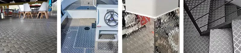 Industry Use Of 6061-T6 Aluminum Diamond Plates Industry Use Of 6061-T6 Aluminum Diamond Plates